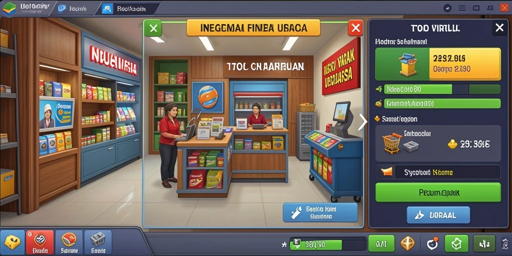 Screenshot menunjukkan tampilan utama permainan slot yang menarik.