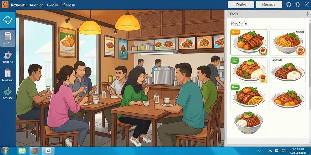 Tampilan awal aplikasi GN777 yang menarik.