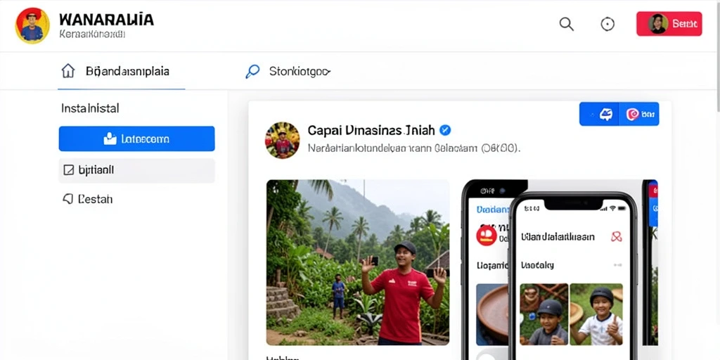 Tampilan antarmuka aplikasi yang menarik dan modern.