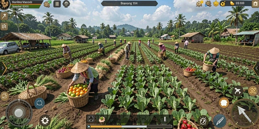 Tampilan antarmuka pengguna yang menawan dan mudah dinavigasi.