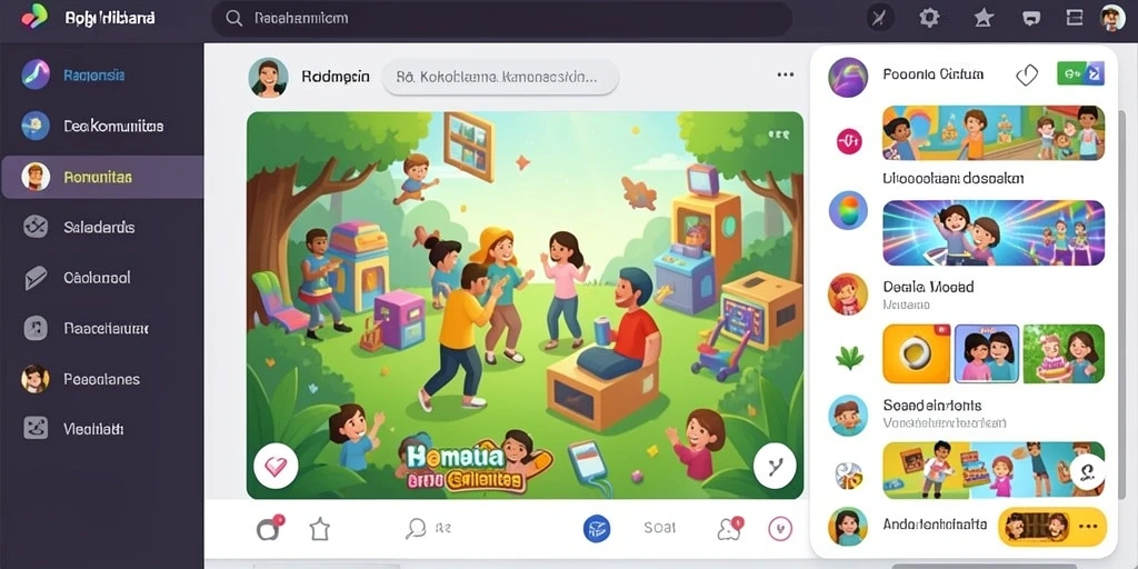 Tampilan antarmuka yang user-friendly.