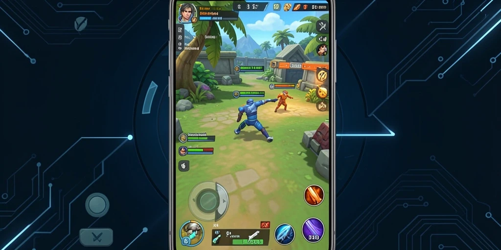 Screenshot menampilkan antarmuka permainan yang menarik.