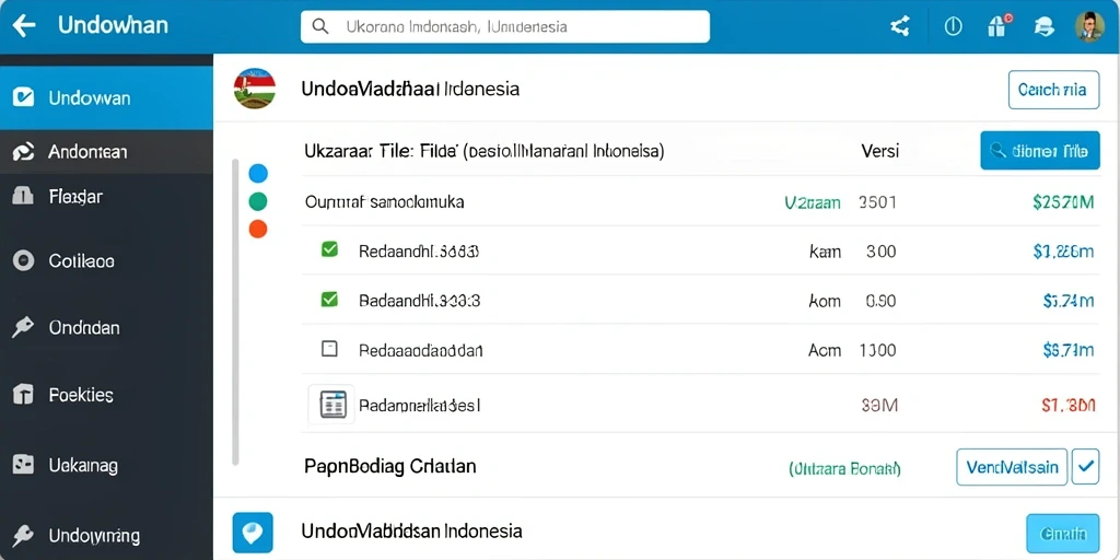 Tampilan awal yang menarik dan mudah dinavigasi.