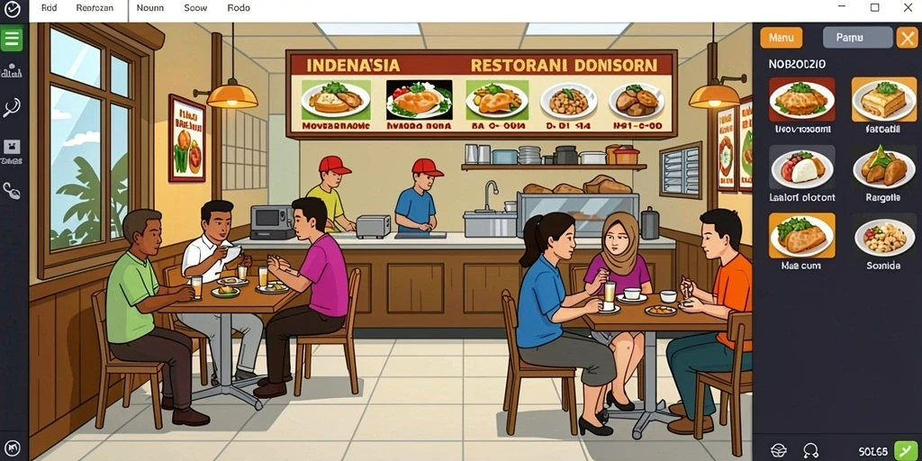 Tampilan antarmuka yang bersih dan ramah pengguna.