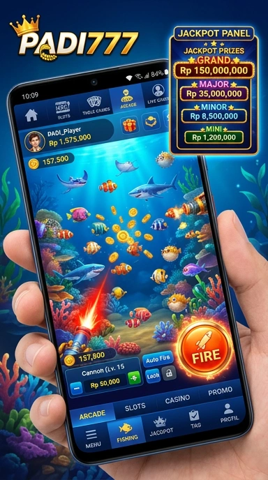 Galeri pratinjau visual padi777 build APK resmi terbaru